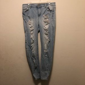 Distressed Jeans Forever 21+
